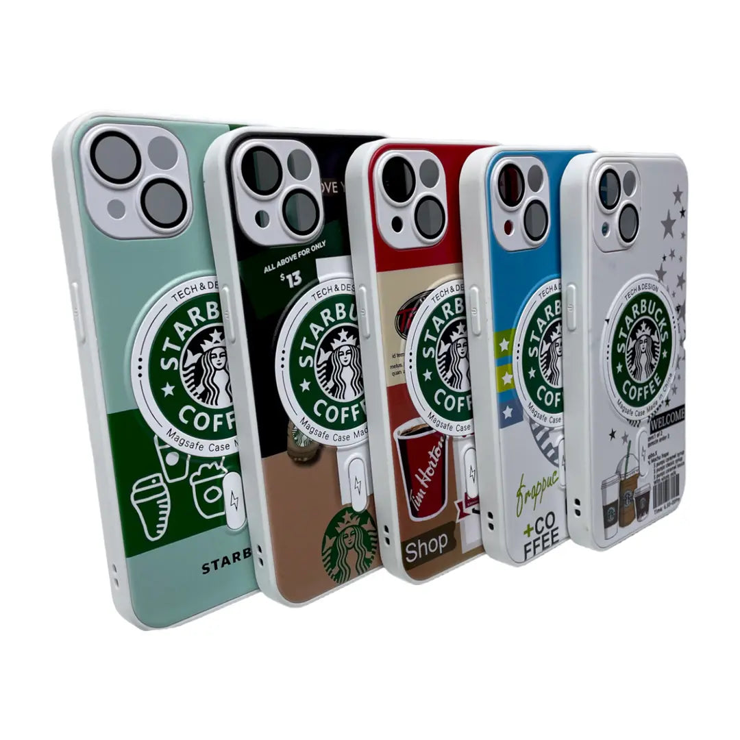 Estuches Starbucks MagSafe para iPhone