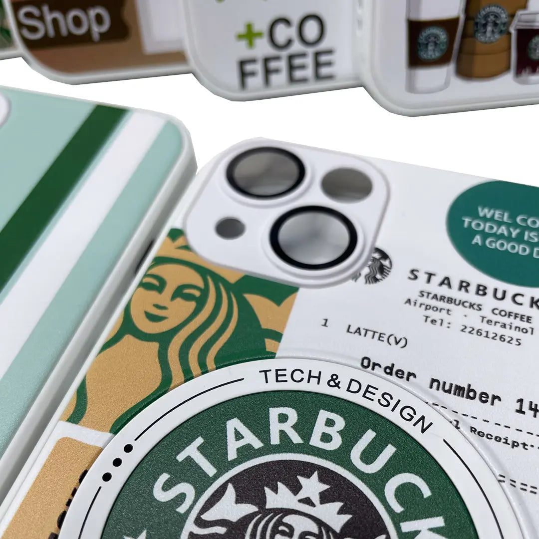 Estuches Starbucks MagSafe para iPhone