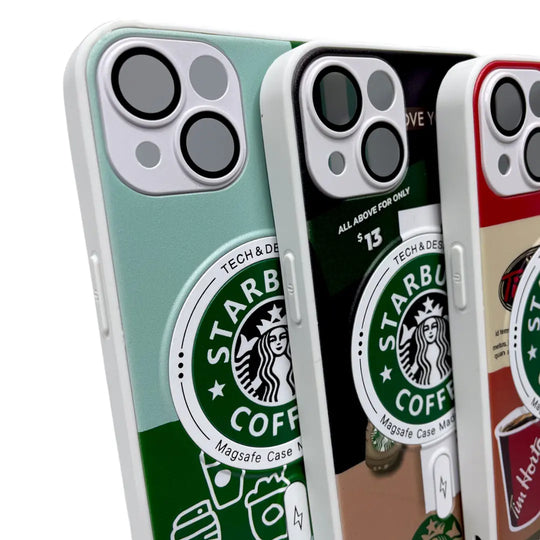 Estuches Starbucks MagSafe para iPhone