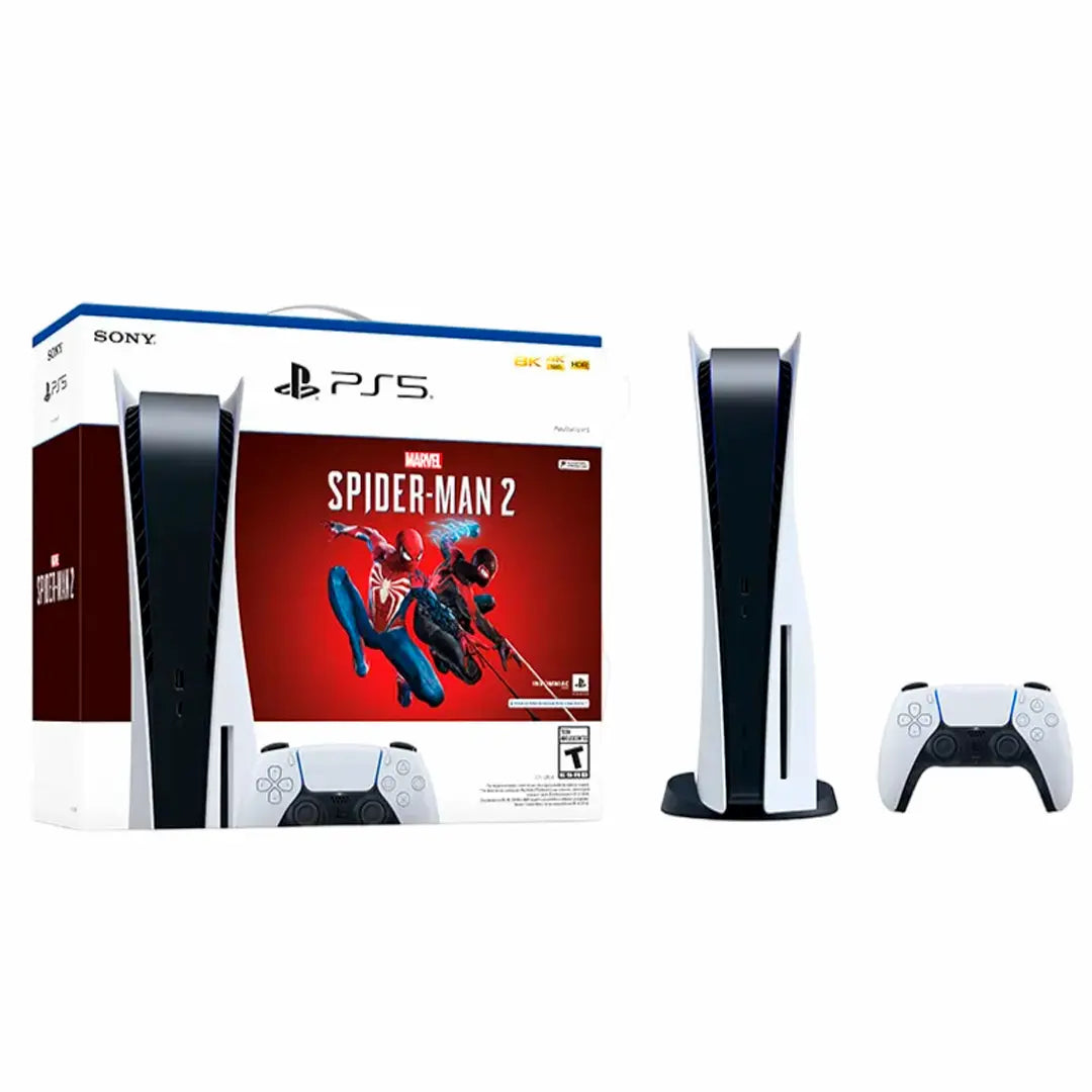 Play Station 5 Slim 1T + Control + Código de juego – Celudmovil